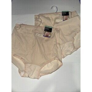 2 Bali Women's Skimp Skamp Nylon Spandex Brief 2633 XL/8